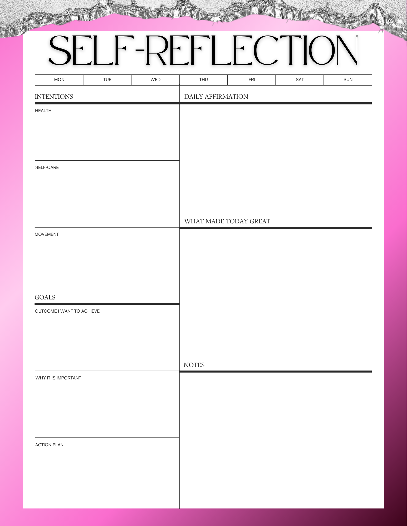 Boss Babe Self Care Guide feminine morning routine setup