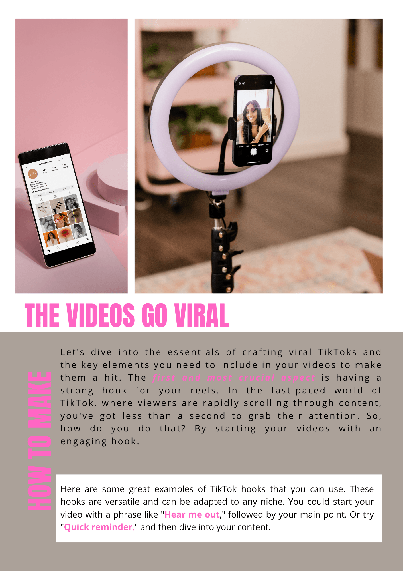 CEO Babe Marketing TikTok Formula viral content strategy screen