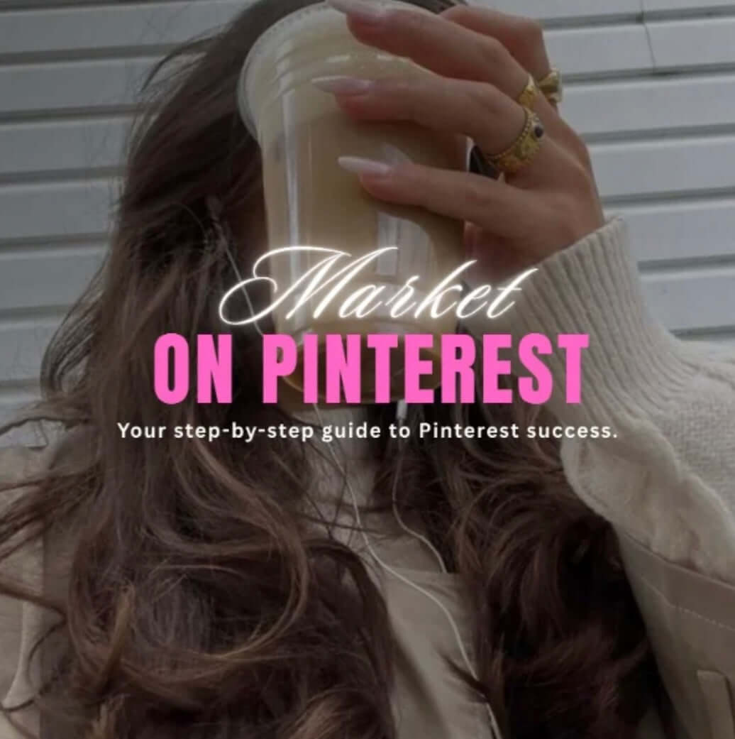 Market on Pinterest beginner guide showing Pinterest marketing dashboard