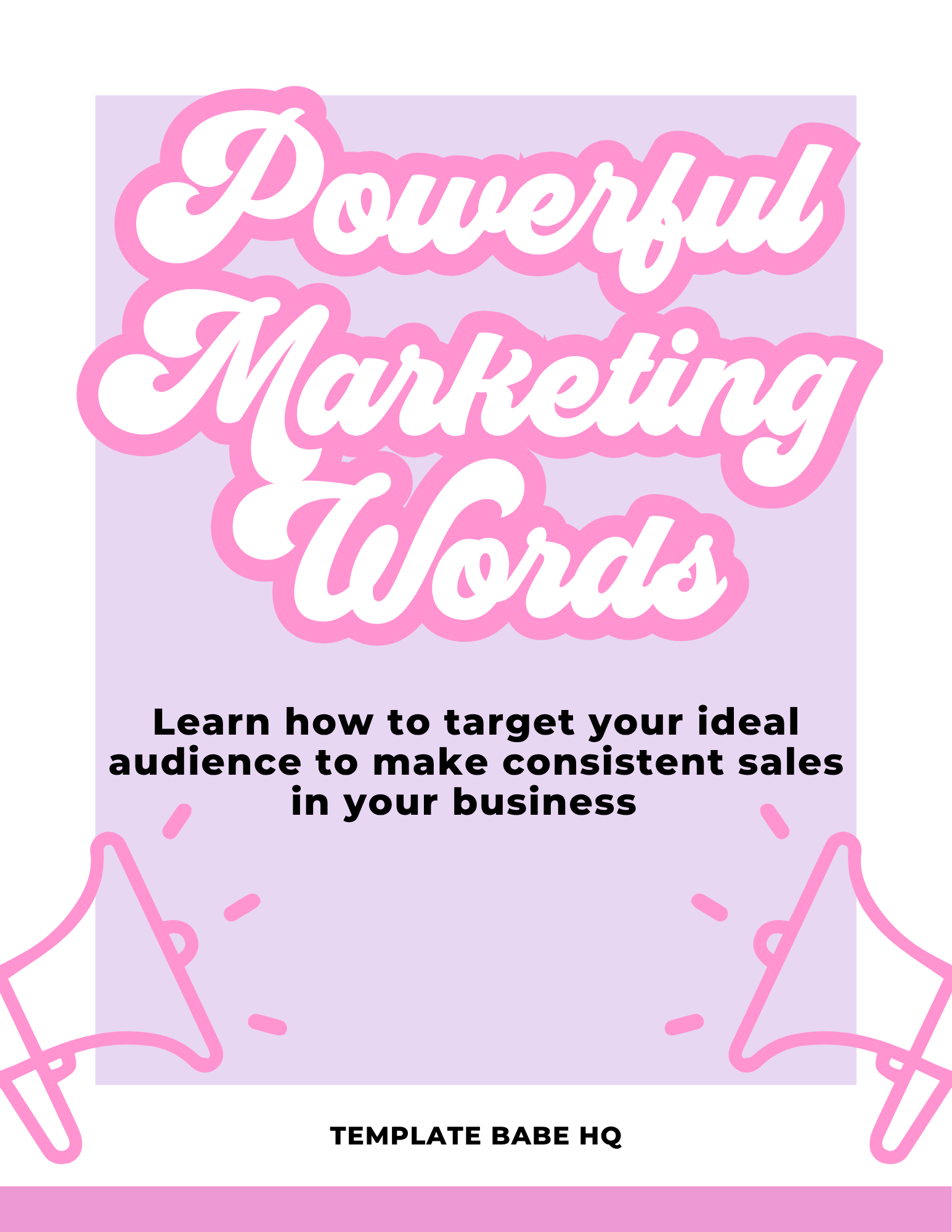 Powerful Marketing Words